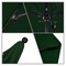 California Umbrella 7.5' Black Aluminum Market Patio Umbrella, Olefin Hunter Green 194061334690 - alternate 3